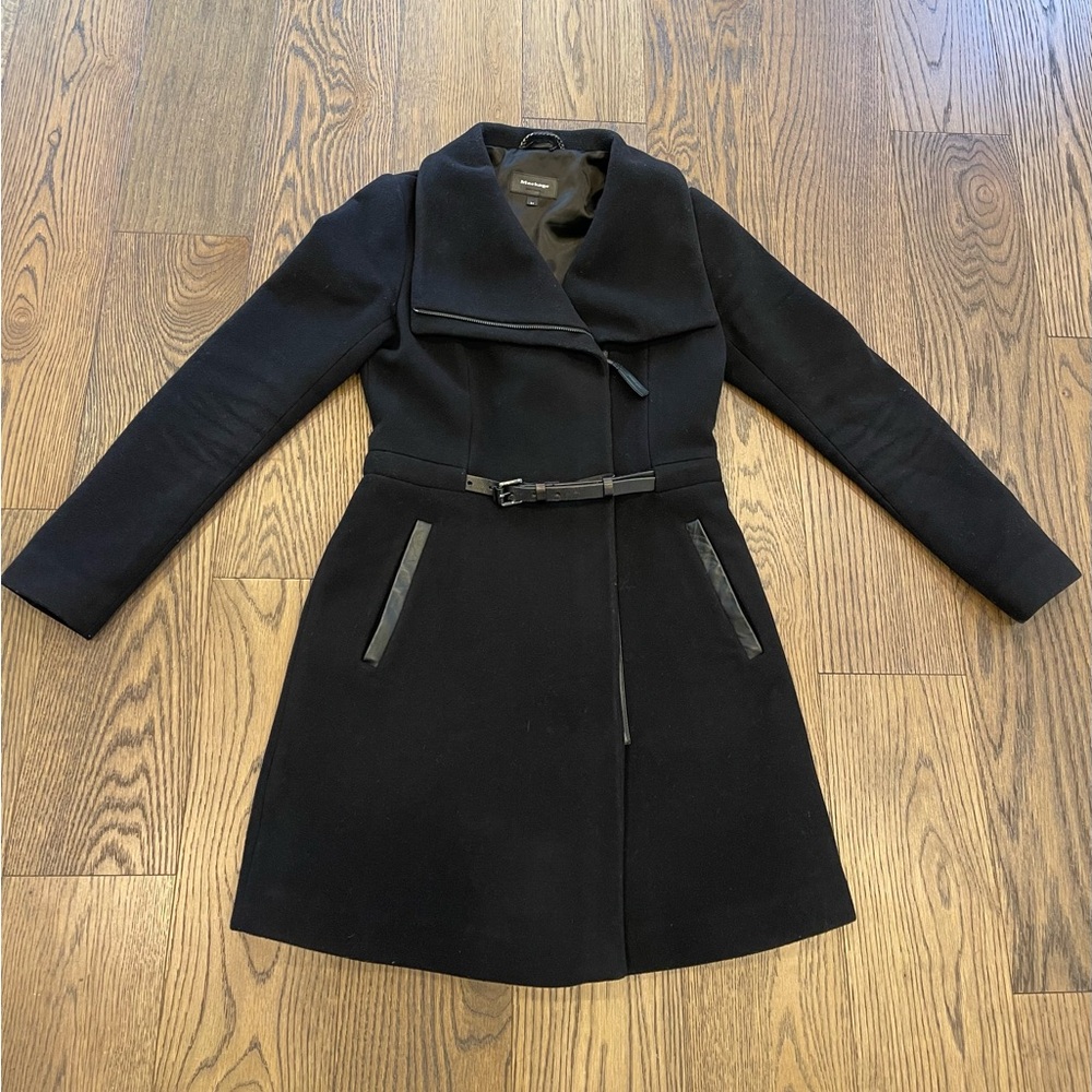 Mackage Black Jacket Belted S EUC